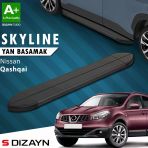 S-Dizayn Nissan Qashqai Skyline Siyah Yan Basamak 173 Cm 2007-2014 A+ Kalite