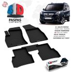 S-Dizayn Opel Combo D 4D Havuzlu Paspas 2012-2018 A+Kalite - Siyah