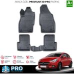 S-Dizayn Opel Corsa E 3D Pro Havuzlu Paspas 2014-2019 A+ Kalite - Siyah