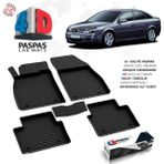 S-Dizayn Opel Vectra C 4D Havuzlu Paspas 2002-2008 A+ Kalite - Siyah