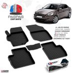 S-Dizayn Peugeot 301 4D Havuzlu Paspas 2012-2017 A+ Kalite - Siyah