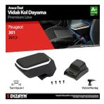 S-Dizayn Peugeot 301 ABS Vidalı Kol Dayama Kolçak Gri 2012 Üzeri A+Kalite