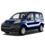 S Dizayn Peugeot Bipper Krom Cam Çıtası 2 Prç 2008 Üzeri