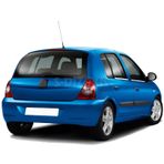 S Dizayn Renault Clio 2 HB Krom Cam Çıtası 4 Prç 1999-2006