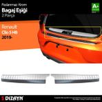 S-Dizayn Renault Clio 5 Krom Bagaj Iç Eşiği 2 PRÇ.2019 Üzeri