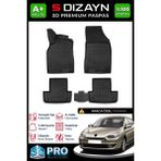 S-Dizayn Renault Fluence 3D Pro Havuzlu Paspas 2010-2016 A+ Kalite 3DS-SDZ111 - Siyah