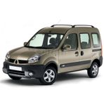 S Dizayn Renault Kangoo Krom Cam Çıtası 2 Prç 2004-2007