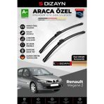 S-Dizayn Renault Megane 2 Ön Cam Silecek Seti 2002-2006 Premium Araca Özel 60-45 cm A+ Kalite