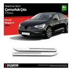 S-dizayn Renault Megane 4 Krom Çamurluk Sinyal Çıtası 2 Prç. 2020 Üzeri
