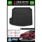 S-Dizayn Renault Megane 4 Sedan 3D Pro Bagaj Havuzu Sol Kulaklı 2016 Üzeri A+ Kalite