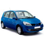 S Dizayn Renault Scenic 2 Krom Cam Çıtası 4 Prç 2003-2009