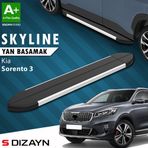 S Dizayn S-Dizayn Kia Sorento 3 Skyline Aluminyum Yan Basamak 183 Cm 2014-2020 A+ Kalite