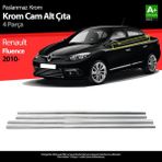 S-Dizayn S-Dizayn Renault Fluence Cam Çıtası 4 Prç. P.Çelik (2010>)