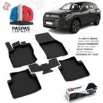 S Dizayn S-Dizayn VW Tiguan 3 4D Havuzlu Paspas 2024 Üzeri A+ Kalite - Siyah