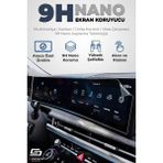 S-Dizayn Seat Leon Cupra 9H Nano Multimedya Ekran Koruyucu 12 İnç Mat 2021-2023 A+ Kalite