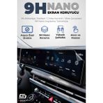 S-Dizayn Seat Leon Cupra 9H Nano Multimedya Ekran Koruyucu 12 İnç Parlak 2021-2023 A+ Kalite