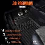 S-Dizayn Skoda Elroq 3D Pro Havuzlu Paspas 2024 Üzeri A+ Kalite - Siyah
