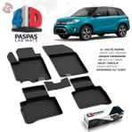 S-Dizayn Suzuki Vitara 4D Havuzlu Paspas 2015-2019 A+ Kalite - Siyah