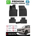 S-Dizayn Volvo XC90 Plug-In 3D Pro Havuzlu Paspas 2024 Üzeri A+ Kalite - Siyah