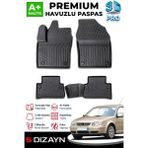 S-Dizayn Vw Bora 3D Pro Havuzlu Paspas 1999-2006 A+ Kalite - Siyah
