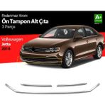 S-Dizayn Vw Jetta Krom Ön Tampon Çıta 3 Prç. 2014-2019