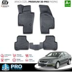S-Dizayn Vw Passat B6 3D Pro Havuzlu Paspas 2005-2010 A+ Kalite - Siyah