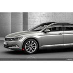 S-Dizayn VW Passat B8 Krom Ön Tampon Alt Çıtası 3 Parça 2015-2019