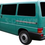 S Dizayn VW T4 Transporter Krom 1995-2003 Çift Kapı Bagaj Alt Çıtası