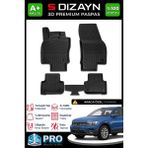 S-Dizayn Vw Tiguan 3D Pro Havuzlu Paspas 2016-2023 A+ Kalite 3DS-SDZ181 - Siyah