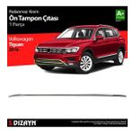 S-Dizayn VW Tiguan Krom Ön Tampon Çıtası 2016-2020