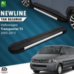 S-Dizayn Vw Transporter T5 Kısa Şase Newline Krom Yan Basamak 213 cm 2003-2010 A+ Kalite
