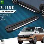 S-Dizayn Vw Transporter T6.1 Kısa Şase S-Line Aluminyum Yan Basamak 213 cm 2019 Üzeri A+ Kalite