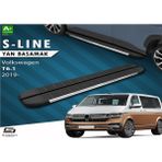S-Dizayn Vw Transporter T6.1 Kısa Şase S-Line Krom Yan Basamak 213 Cm 2019-2025 A+ Kalite