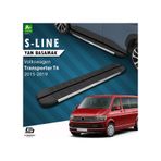 S-Dizayn Vw Transporter T6 Kısa Şase S-Line Krom Yan Basamak 213 cm 2015-2019 A+ Kalite
