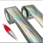 S.f. Jig Sıcak Baskı Hologram Folyosu 4cm*1 Metre - Desenli Balıkçılık Malzemeleri - Yapay Yem Baskısı