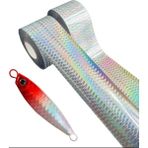 S.F. Jig Sıcak Baskı Hologram Folyosu 4CM*120M Rulo - Desenli Balıkçılık Malzemeleri - Yapay Yem Baskısı