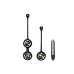 S-Hande Ergonomik Dizayn Suya Dayanıklı Gövde 9 Modlu Su Geçirmez Titreşimli Egzersiz Top Seti+Mini Vibratör