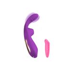 S-Hande G-Spot Ve Klitoris 7 Farklı Emiş Yapabilme Özelliğine Sahip Multi Vibratör+Mini Vibratör