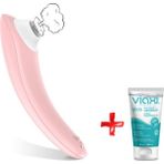 S-Hande Screaming Pro Emiş Yapabilen Klitoris Uyarıcı Su Geçirmez Şarjlı Vibratör+Jel