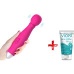 S-Hande Sparkle Kit 9 Fonksiyonlu Titreşimli Soft Silikon Masaj Vibratör+Jel