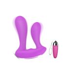 S-Hande Usb Şarjlı Sessiz Çalışabilen Anal Ve Vajinal Kullanıma Uygun 9 Modlu Vibratör+Mini Vibratör