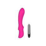 S-Hande Usb Şarjlı Yumuşak Gövde Tasarımlı 9 Modlu Titreşimli Vibratör+Mini Vibratör