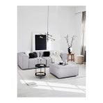 S Home Design Concept Frida 2 Modül Modüler Kanepe Koltuk Köşe, Keten, Gri