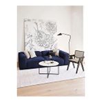 S Home Design Concept Frida 2 Modül Modüler Kanepe Koltuk Köşe, Keten, Lacivert