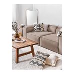 S Home Design Concept Frida 3 Modül Köşe (2 MODÜL VE PUF TAKIM), Keten, Vizon