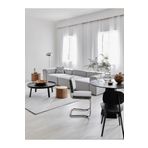 S Home Design Concept Frida 3 Modül Modüler Mini Köşe Koltuk / Üçlü Kanepe, Keten, Gri