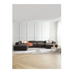 S Home Design Concept Frida 5 Modül Pofidik Modüler Kanepe Xl Köşe Koltuk Takımı Sol Köşe, Keten Antrasit