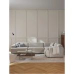 S Home Design Concept Molly 4 Modül Köşe Koltuk, Kırık Beyaz, Keten 290X210 cm