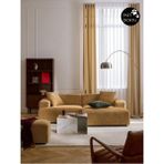S Home Design Concept Molly Mini 2 Modül Kanepe Köşe Koltuk, Sağ Köşe, Hardal Teddy 210X145 cm (Pati Dostu)
