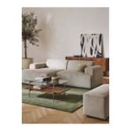 S Home Design Concept Molly Mini 2 Modül Kanepe Köşe Koltuk, Sol Köşe, Fitilli Kırık Beyaz Kırık Beyaz Fitilli